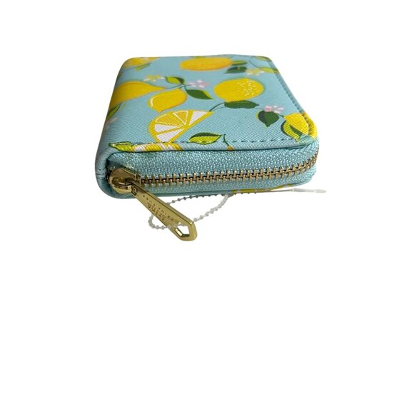 Trina Turk‎ Lemon Print Zipper Credit Card Cash Wallet - Picture 4 of 6